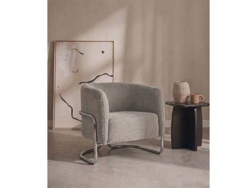 Fotelis ZANTRIA | Taupe Gray