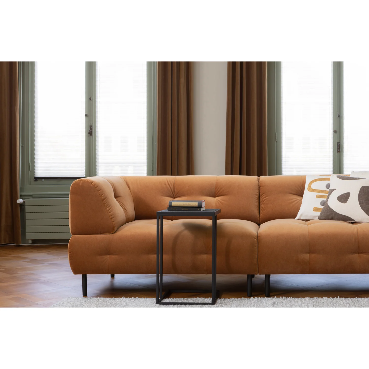 LLOYD 4-vietė sofa, aksomas  (yra spalvų pasirinkimas) - Image 7