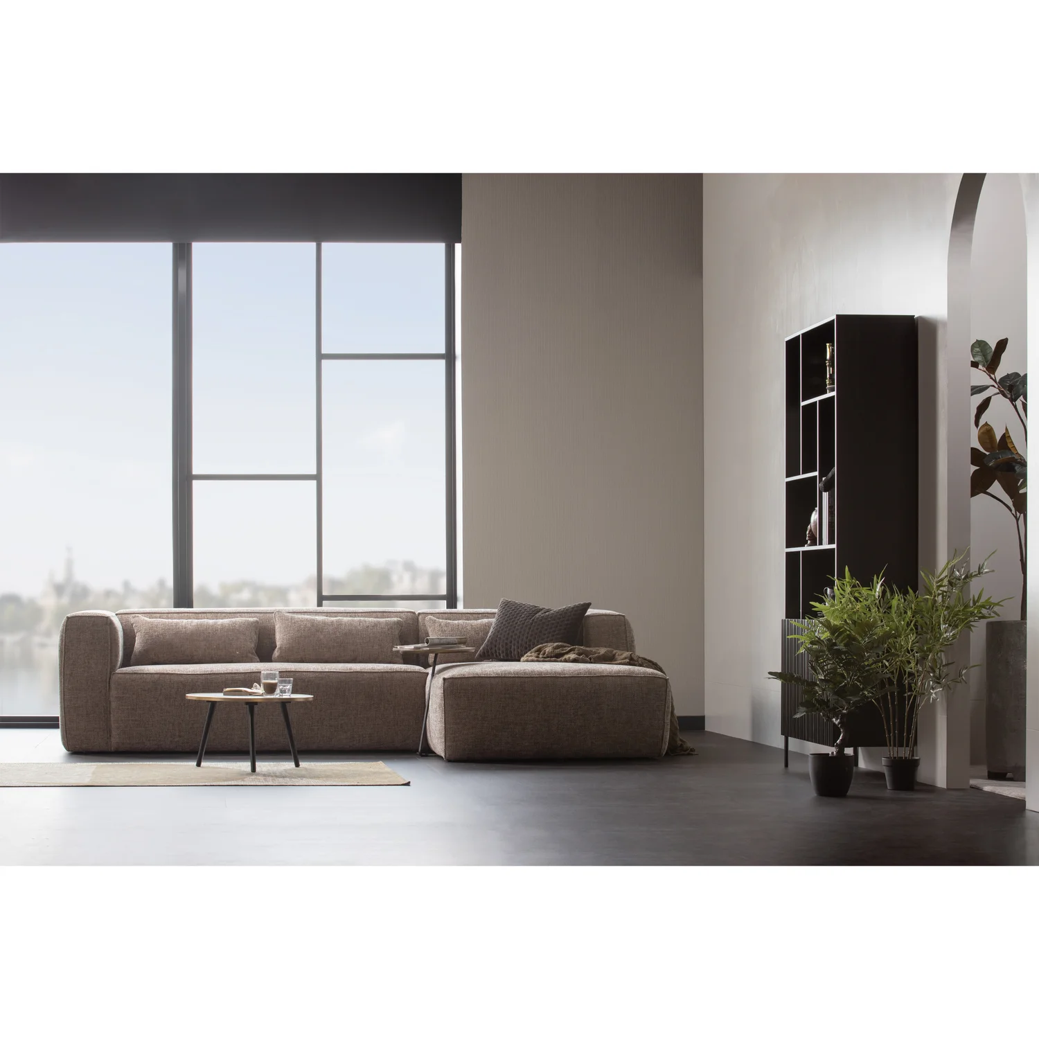 ,,BEAN Melange" kampinė sofa
