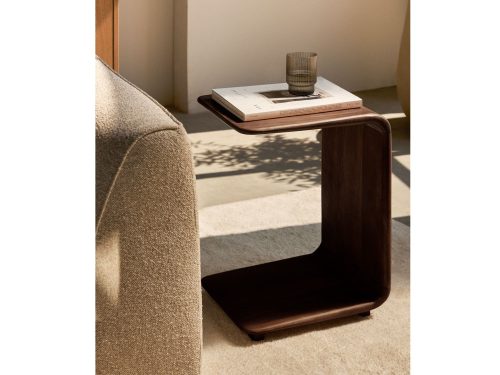 Šoninis staliukas TINSLEY | 35x40 cm Dark Acacia Brown