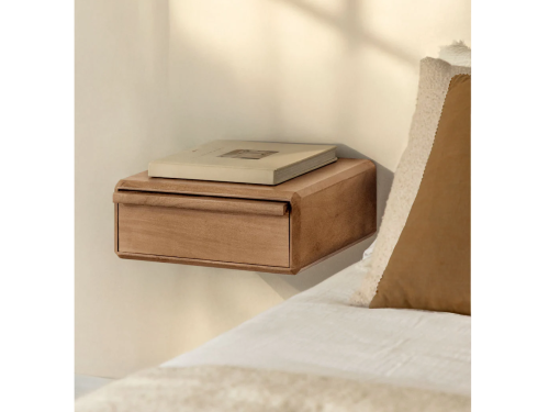 Spintelė NORDILAN | 40x30 cm, Rustic Acacia Brown