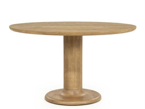 Stalas Coco šviesi mango mediena | Ø130cm