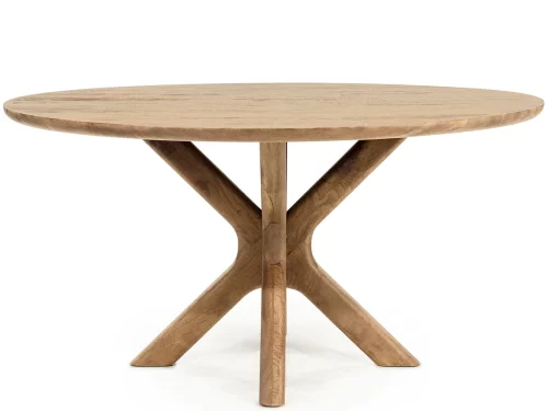 StalasTycho šviesi mango mediena | Ø150cm