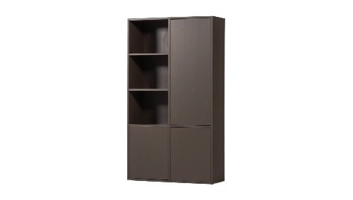 MEGGY daiktų spintelė RIGHT 108 cm, pušis, vidutinė ruda