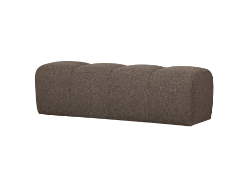 MOJO valgomojo suolas 164 cm, bouclé rudos spalvos melanžas