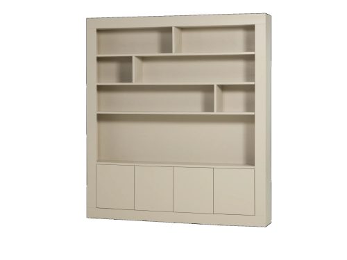 WALLCOVER sieninė spinta 210 cm, pušis, šviesiai pilka