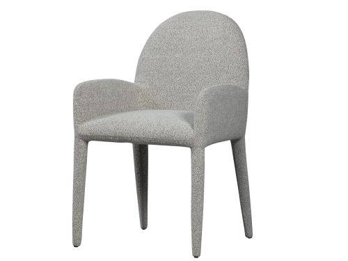 Elegance valgomojo kėdė su porankiais / greige spalvos
