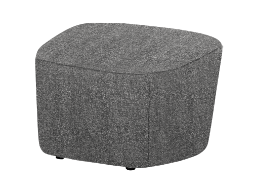 Pufas LOFTY, pilka melange spalva