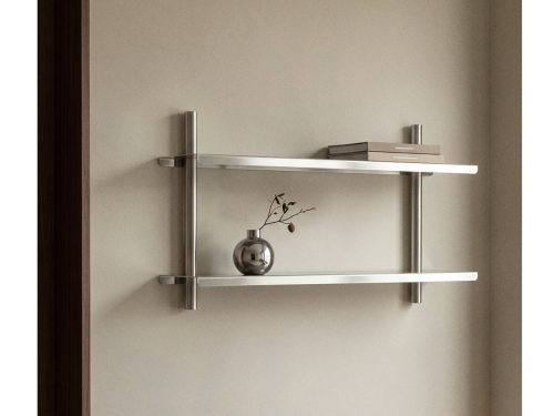 Eralia nerūdijančio plieno sieninė lentyna 90 cm