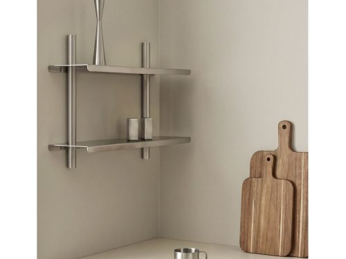 Eralia nerūdijančio plieno sieninė lentyna 60 cm