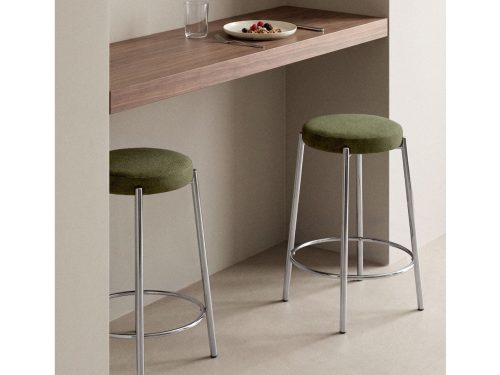 Baro kėdė Zantria, 65 cm – šalavijų žalia