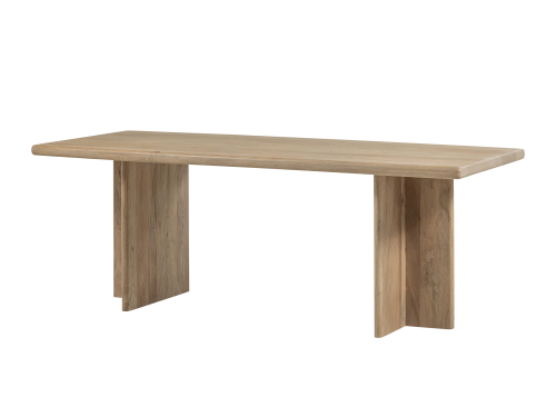ATO valgomojo stalas, 180 × 90 cm, natūralaus mango medžio