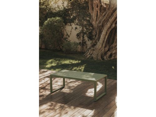 Lauko kavos staliukas LIPOV | 110×55 cm, alyvuogių žalia